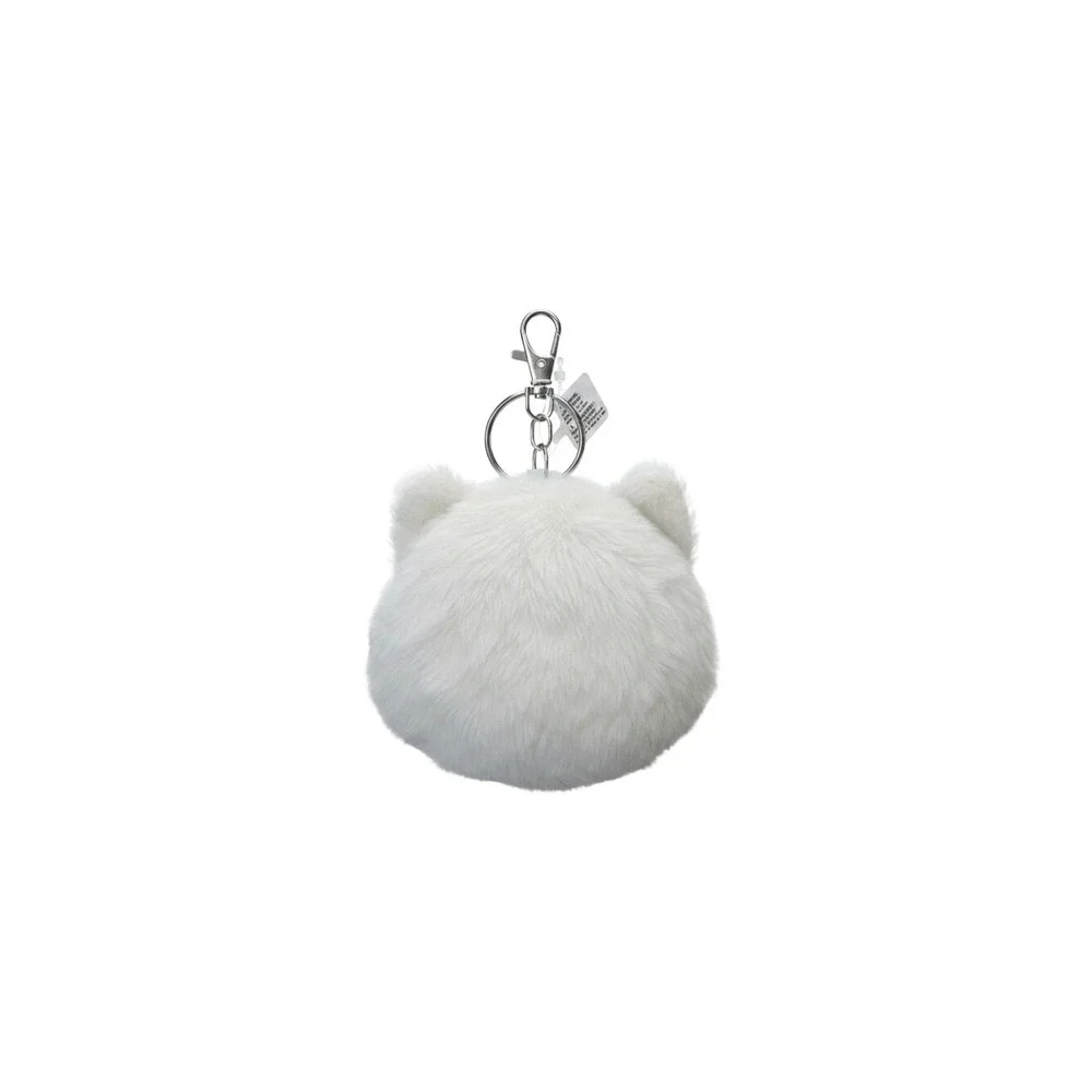 Claire's Unicorn Coin Purse Girls OS White NWT Plush Faux Fur Glitter Keychain